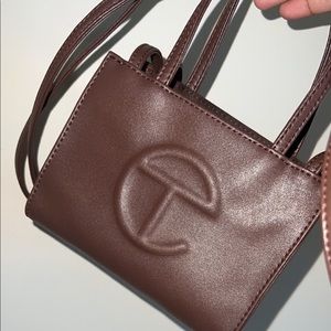 Telfar mini crossbody bag USED worn multiple times